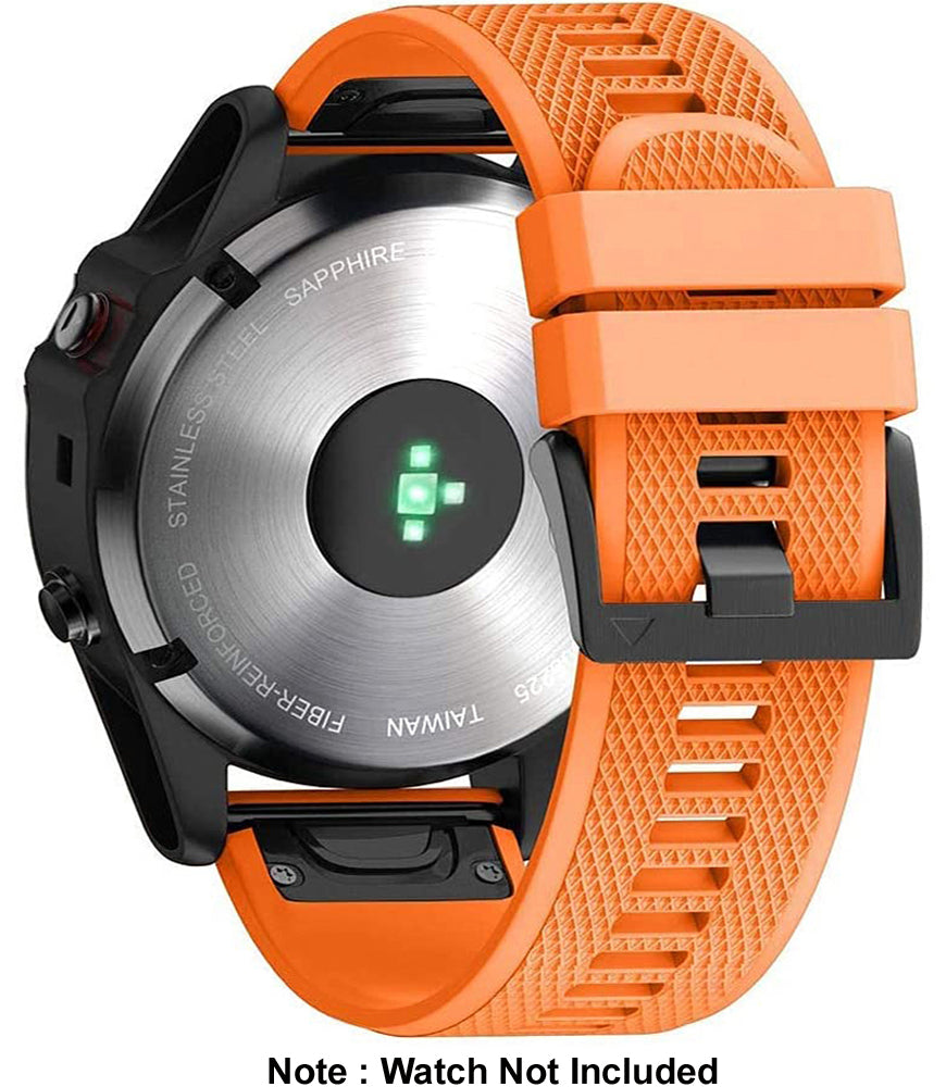 Garmin fenix 6 orange band hot sale