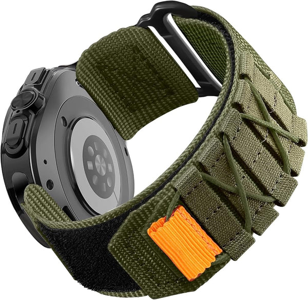 Zitel Band for Samsung Galaxy Watch Ultra 47mm Rugged Nylon Ultra Wide Sports Strap