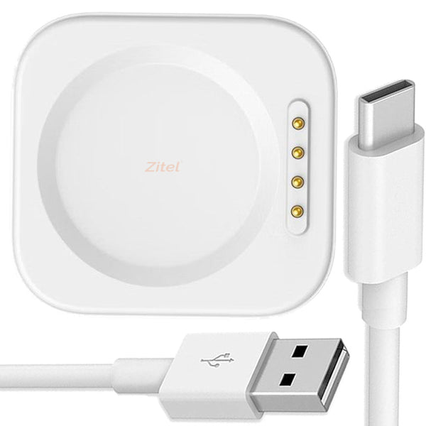 Zitel Charger for OnePlus Watch 2 Charging USB Cable - White