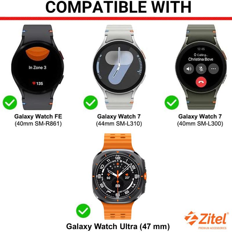 Zitel Charger for Samsung Galaxy Watch Ultra, Watch 7, Watch FE - USB Charging Cable