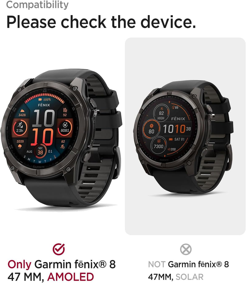 Zitel Case for Garmin Fenix 8 AMOLED 47mm