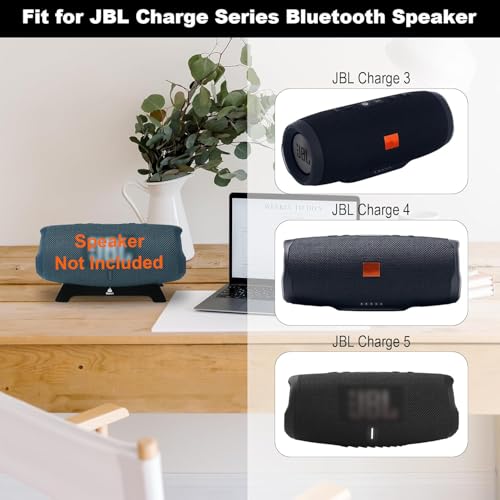 Zitel Desktop Stand for JBL Charge 5, JBL Charge 4, JBL Charge 3 Bluetooth Speaker