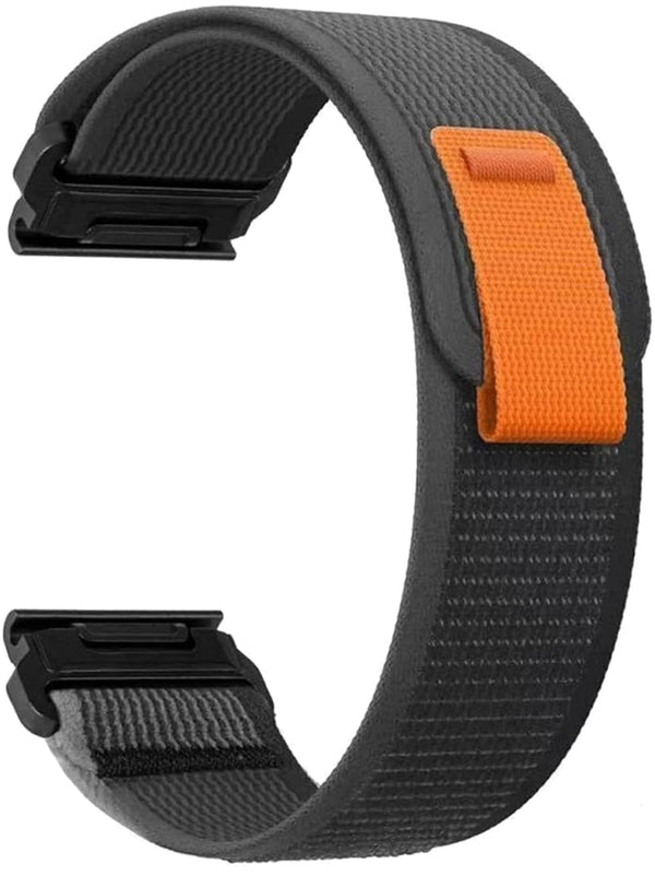 Zitel Band for Garmin Fenix 7X/7X Pro, Fenix 6X/6X Pro, Fenix 5X/5X Plus, Fenix 3/3 HR, Tactix 7, Enduro 2, Nylon 26mm Sport Strap