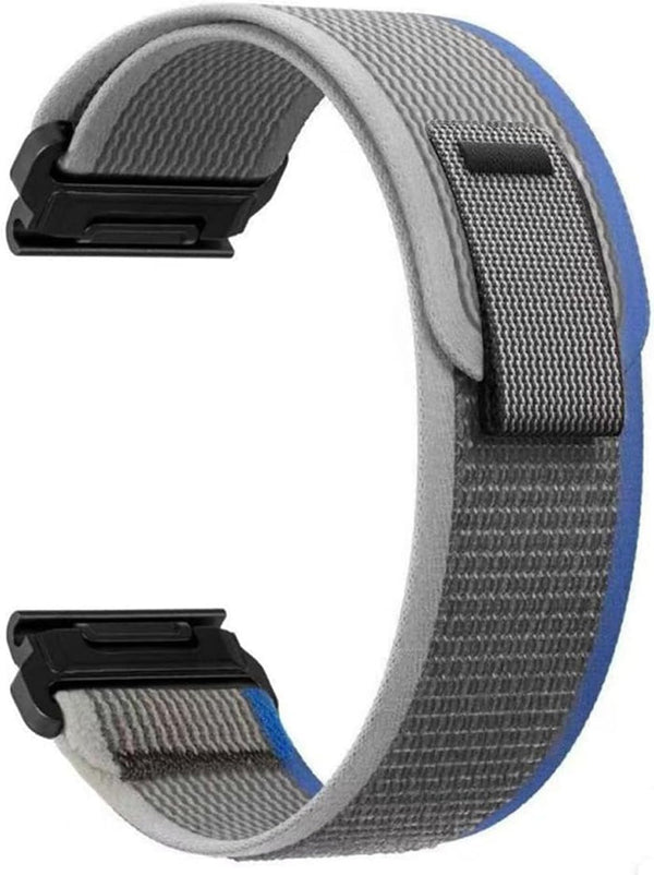 Zitel Band for Garmin Fenix 7X/7X Pro, Fenix 6X/6X Pro, Fenix 5X/5X Plus, Fenix 3/3 HR, Tactix 7, Enduro 2, Nylon 26mm Sport Strap