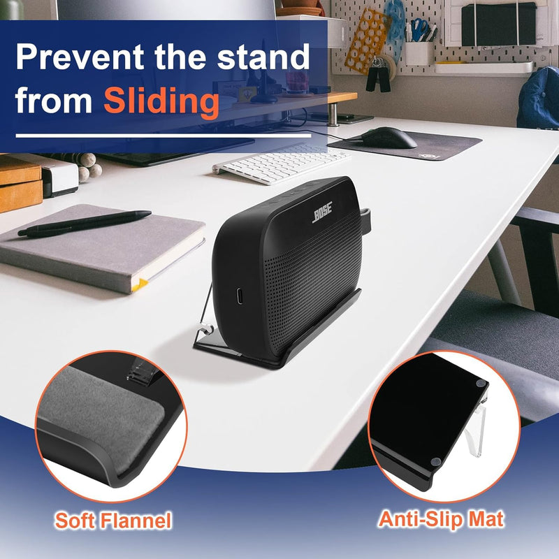 Zitel Desktop Stand for Bose New SoundLink Flex 2nd Gen/SoundLink Flex Bluetooth Speaker