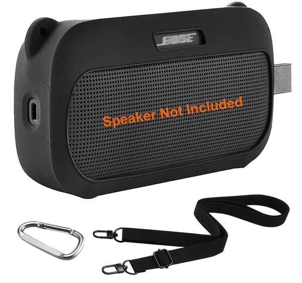 Zitel Case for Bose New SoundLink Flex (2nd Gen) Bluetooth Portable Speaker Cover - Black