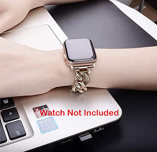 Luxury strap for Apple Watch Band 44mm 45mm 40mm-41mm women