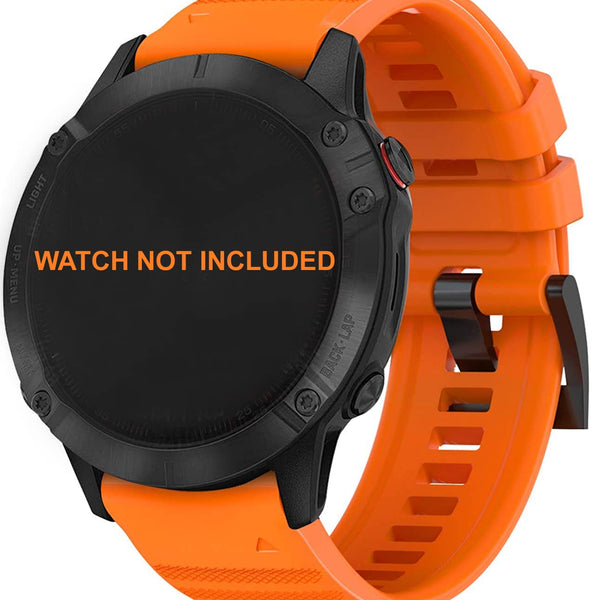 Garmin fenix 5x orange clearance band